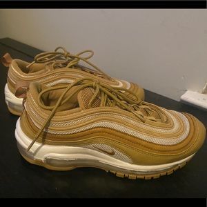 Nike Women’s AirMax 97 Wheat/Club/Gold